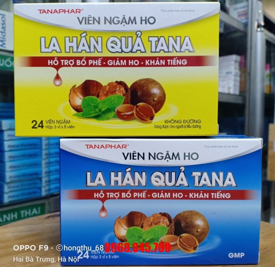 Thực phẩm bảo vệ sức khỏe Vi&ecirc;n ngậm ho La H&aacute;n Quả Tana, thực phẩm bảo vệ sức khỏe Vi&ecirc;n ngậm ho La H&aacute;n Quả Tana- kh&ocirc;ng đường, nội dung quảng c&aacute;o kh&ocirc;ng ph&ugrave; hợp với Giấy x&aacute;c nhận nội dung quảng c&aacute;o đ&atilde; được cấp.