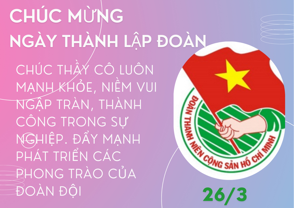 Lời chúc ngày 26/3 hay dịp thành lập Đoàn Thanh Niên Cộng sản Hồ Chí Minh - Ảnh 6