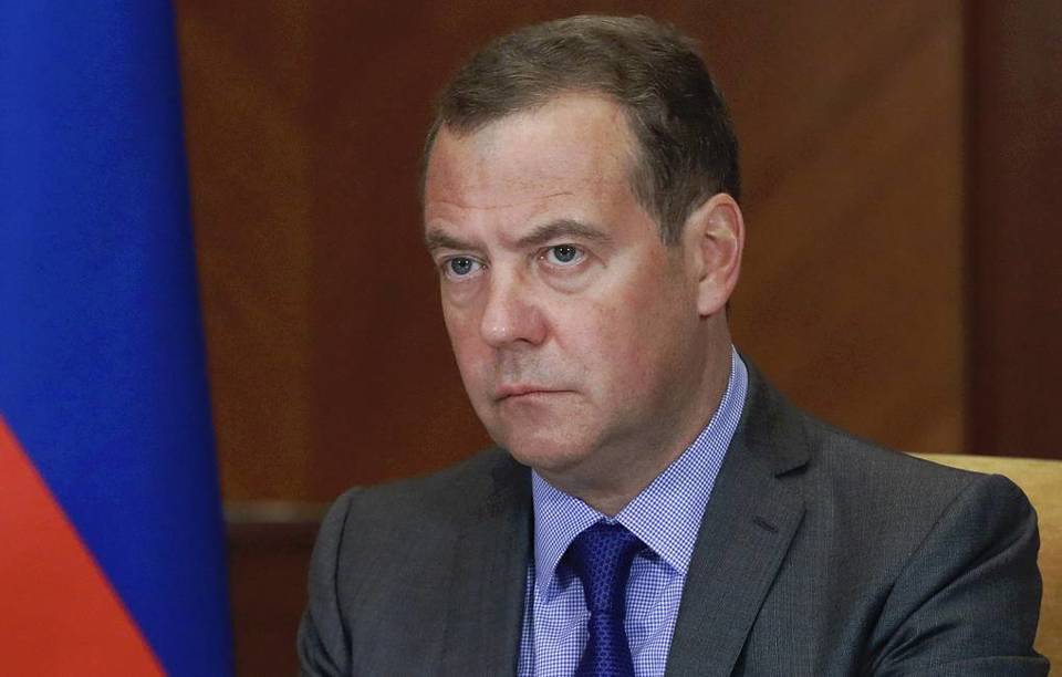 Ph&oacute; Chủ tịch Hội đồng An ninh Quốc gia Nga Dmitry Medvedev. Ảnh: Tass