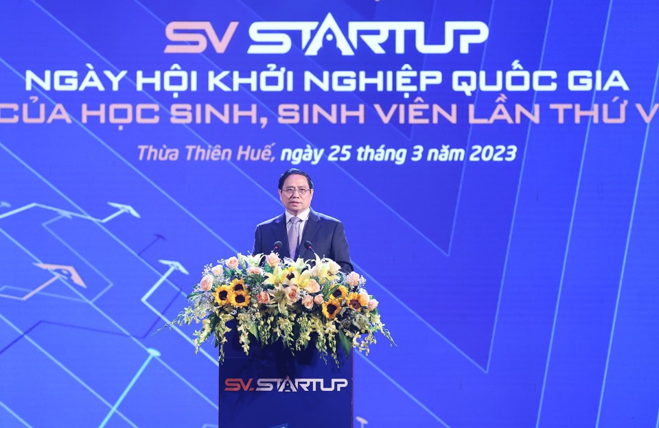 Thủ tướng Chính phủ Phạm Minh Chính: Để hoạt động khởi nghiệp có sự đột phá điều quan trọng nhất là tinh thần quyết tâm, khát vọng của thanh niên Việt Nam