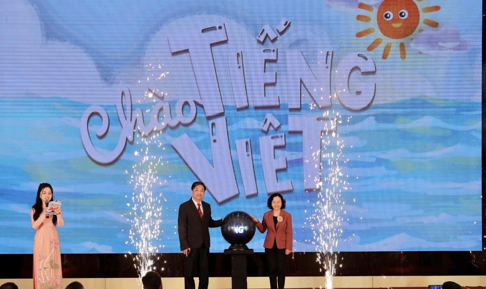 Nhày 3/4, Chương trình truyền hình Chào Tiếng Việt số đầu tiên sẽ phát sóng trên VTV4- Đài Truyên hình Việt Nam