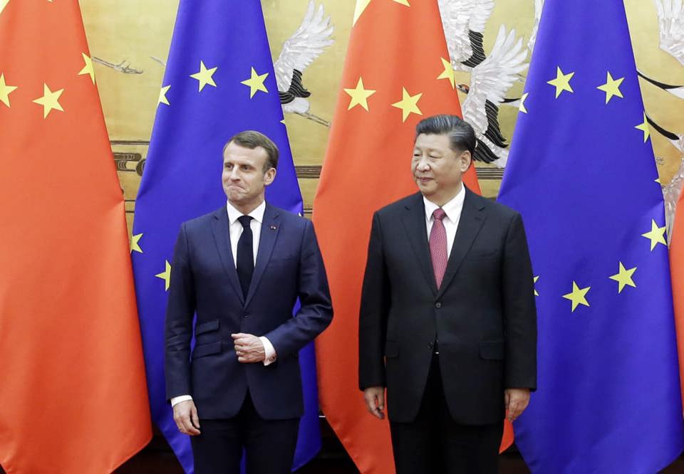 Chủ tịch Trung Quốc Tập Cận B&igrave;nh v&agrave; Tổng thống Ph&aacute;p Emmanuel Macron sẽ gặp nhau trong tuần n&agrave;y. Nguồn: CNBC