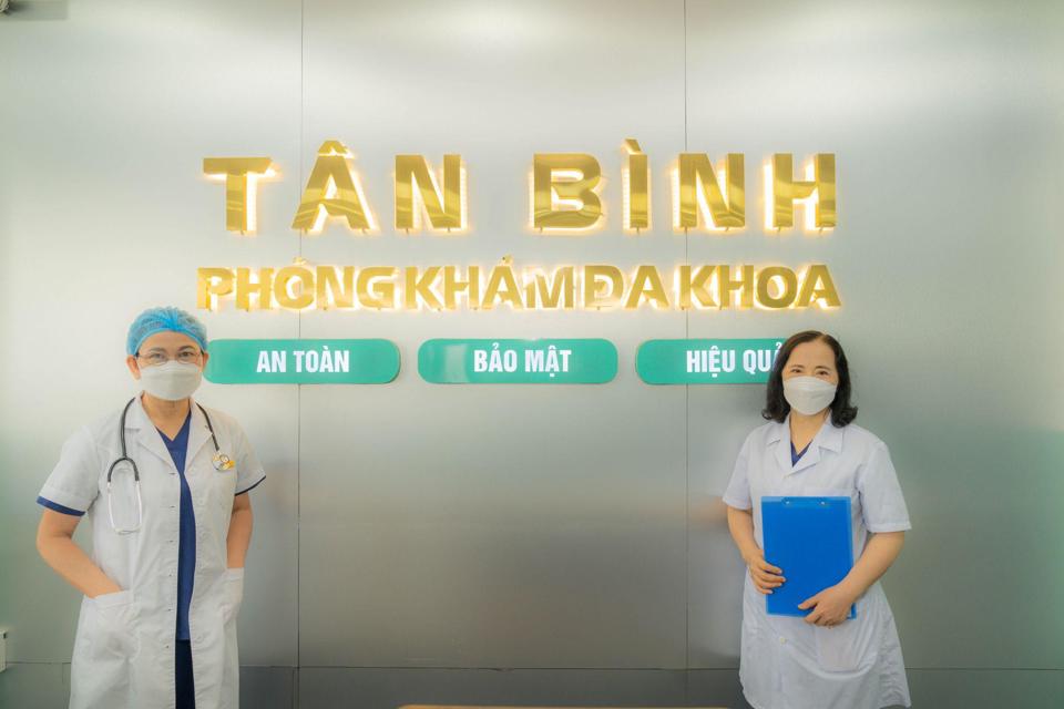 Kh&ocirc;ng gian ph&ograve;ng kh&aacute;m sạch sẽ, khang trang của ph&ograve;ng kh&aacute;m Đa Khoa T&acirc;n B&igrave;nh