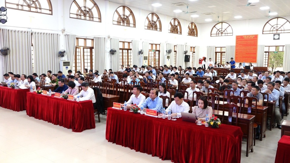 Đảng bộ huyện Thanh Oai quyết liệt thực hiện 2 kh&acirc;u đột ph&aacute; hạ tầng khung v&agrave; cải c&aacute;ch h&agrave;nh ch&iacute;nh. Ảnh minh họa