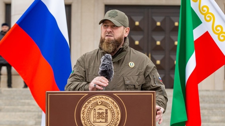 L&atilde;nh đạo Cộng h&ograve;a Chechnya thuộc Nga Ramzan Kadyrov (Ảnh: AFP).