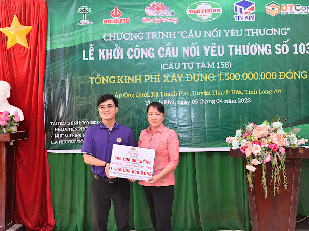 Nhựa Tiền Phong - Hành trình “Cầu nối yêu thương” tháng Tư - Ảnh 2