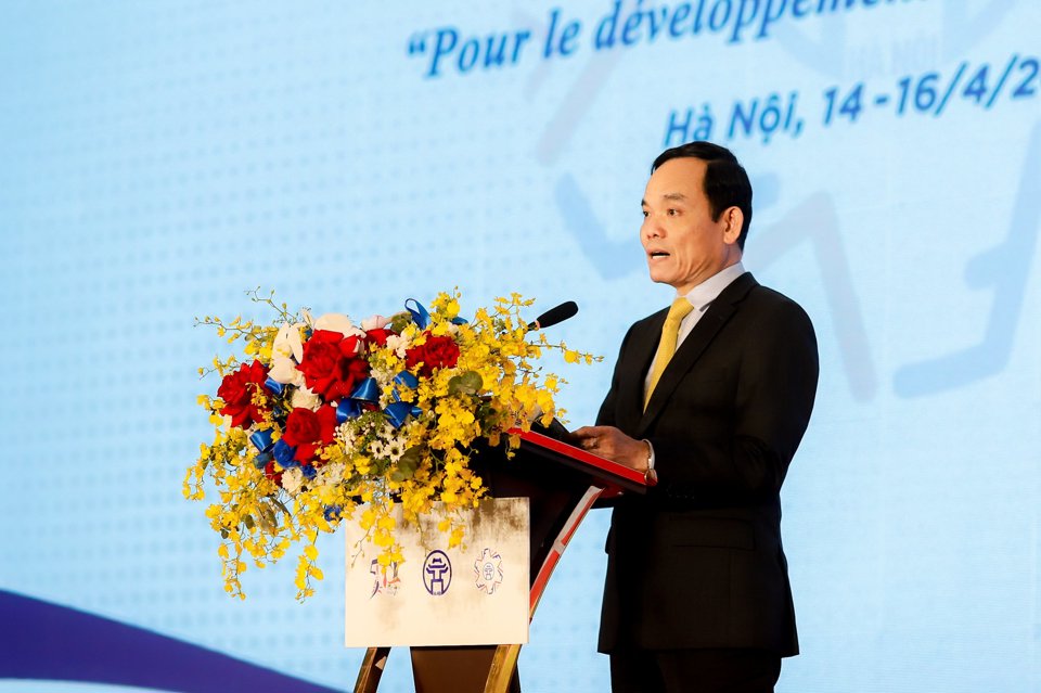 Ph&oacute; Thủ tướng Ch&iacute;nh phủ Trần Lưu Quang ph&aacute;t biểu tại Hội nghị. Ảnh:&nbsp; Kh&aacute;nh Huy