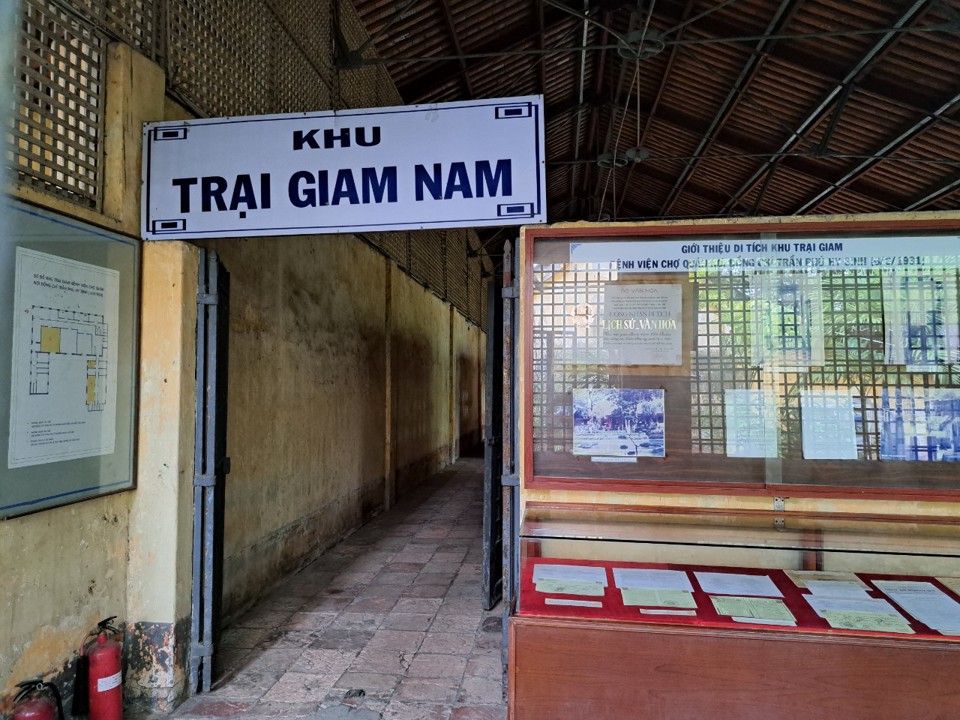 Khu trại giam nam&nbsp;(ảnh: T&acirc;n Tiến)