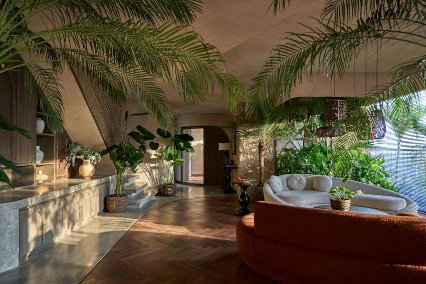 Căn hộ penthouse lấy cảm hứng từ rừng nhiệt đới - Ảnh 12