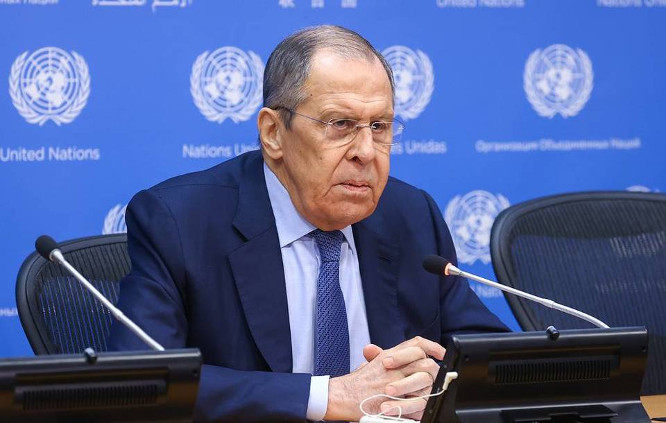 Ngoại trưởng Nga Sergey Lavrov. Ảnh: Tass