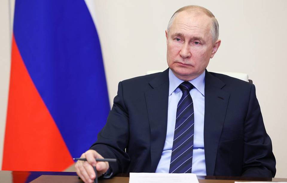 Tổng thống&nbsp; Putin ng&agrave;y 25/4 k&yacute; một sắc lệnh cho ph&eacute;p tạm thời tiếp quản t&agrave;i sản nước ngo&agrave;i. Ảnh: Tass