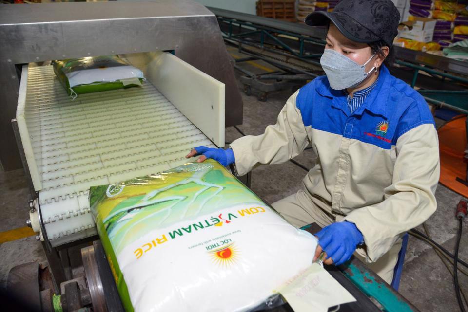 Loc Troi Group は、「ベトナム米」というブランドで多くのヨーロッパ諸国に米を輸出しています。 写真: グエン・ビン