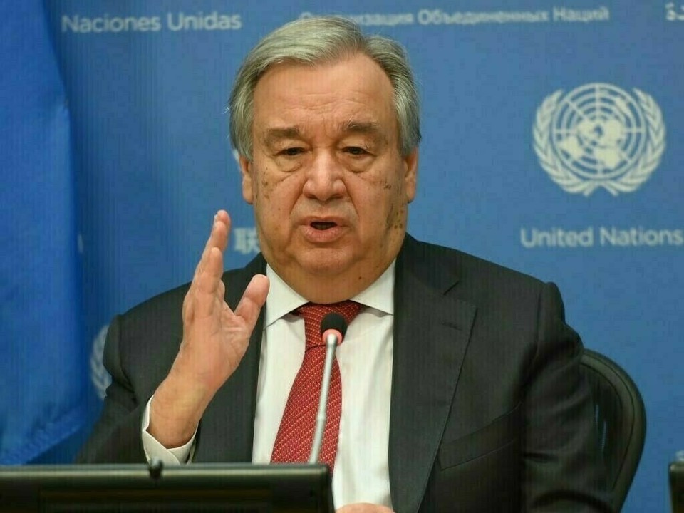 Tổng thư k&yacute; Li&ecirc;n hợp quốc Antonio Guterres. Ảnh: Reuters