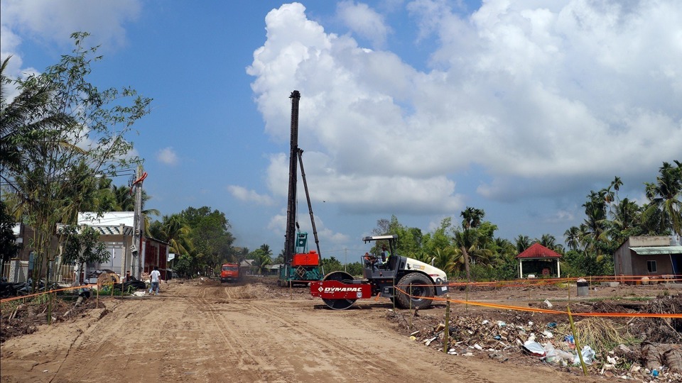 Mục ti&ecirc;u phấn đấu của chủ đầu tư l&agrave; đạt 35% gi&aacute; trị dự &aacute;n trong năm 2023, tuy nhi&ecirc;n, đến nay chỉ đạt hơn 2%.