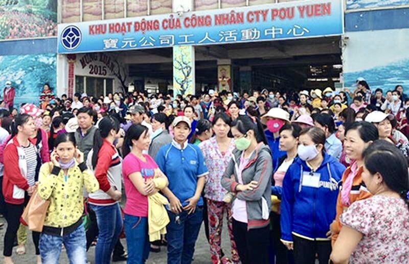 C&ocirc;ng ty TNHH PouYuen Việt Nam sẽ tiếp tục chấm dứt hợp đồng lao động với hơn 5.700 người. Ảnh: Internet.&nbsp;
