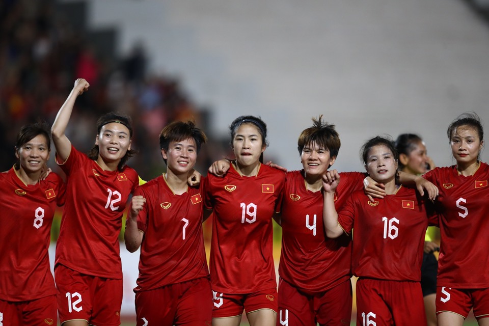 Tuyển nữ Việt Nam tham dự VCK World Cup nữ 2023 v&agrave;o th&aacute;ng 7.