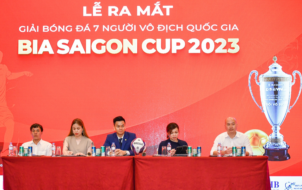 Giải b&oacute;ng đ&aacute; 7 người v&ocirc; địch Quốc gia - C&uacute;p Bia Saigon 2023 (VPL-S4) sẽ diễn ra tại 3 khu vực gồm H&agrave; Nội, TP Hồ Ch&iacute; Minh v&agrave; Đắk Lắk.