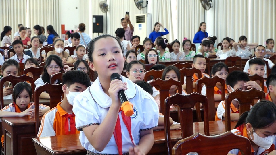 Huyện Thanh Oai: Chăm lo toàn diện cho trẻ em   - Ảnh 1