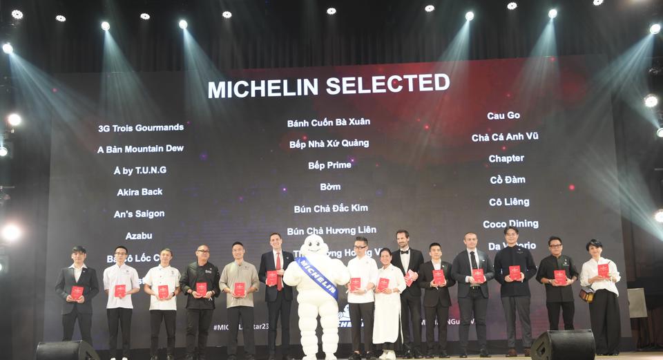 70 nh&agrave; h&agrave;ng tại Việt Nam lọt v&agrave;o danh s&aacute;ch Michelin Selected (Michelin đề xuất). Ảnh: BTC