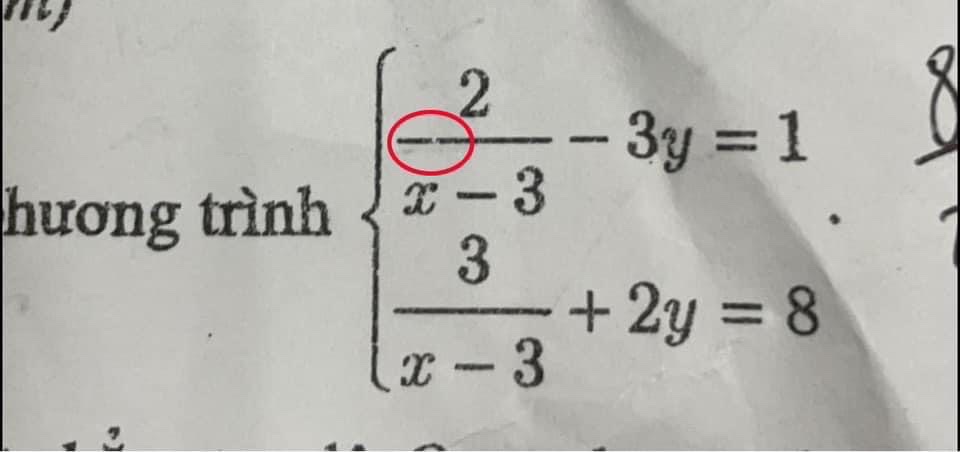 Tại &yacute; 1, c&acirc;u 3 của một số đề thi To&aacute;n bị mờ g&acirc;y hiểu lầm