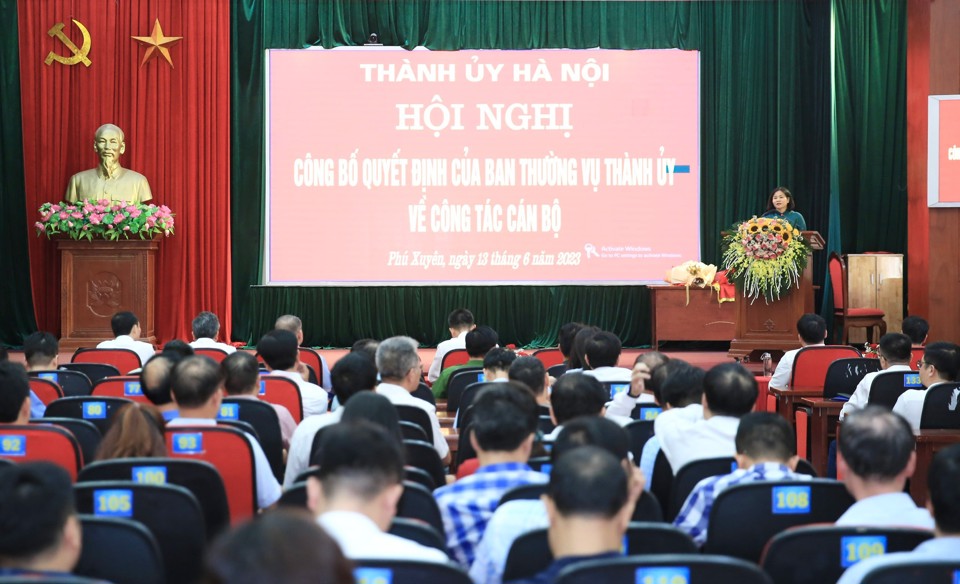 Quang cảnh buổi lễ.