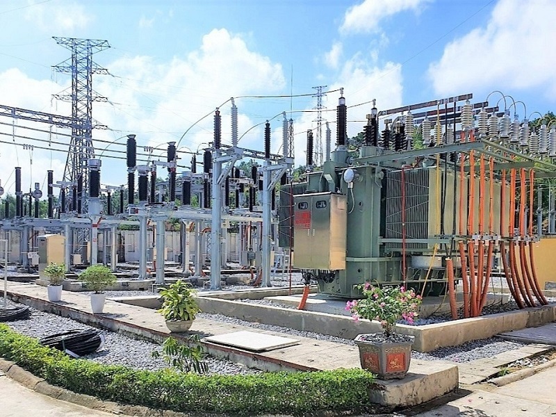 Trạm biến &aacute;p 110kV Tĩnh Gia 2, PC Thanh H&oacute;a điều khiển xa kh&ocirc;ng cần người trực