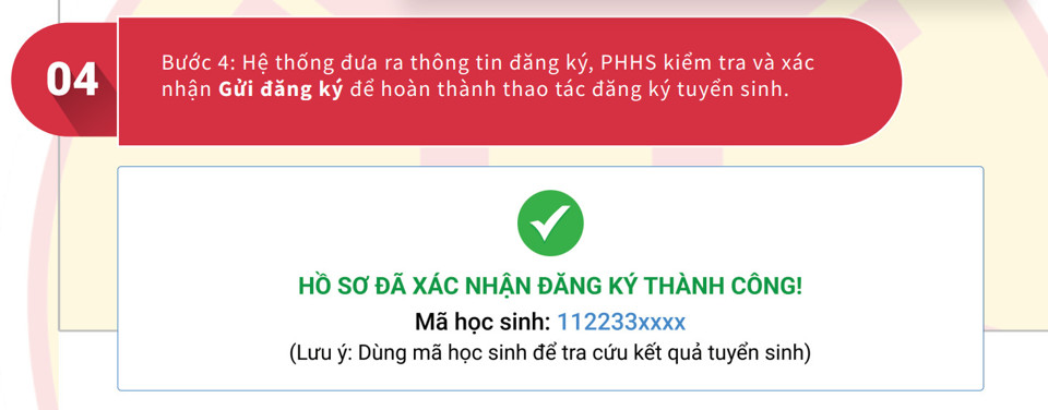 Sở GD&ĐT Hà Nội hướng dẫn quy trình đăng ký tuyển sinh đầu cấp - Ảnh 4