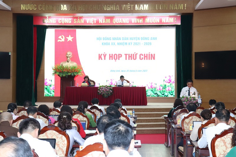 Quang cảnh kỳ họp.