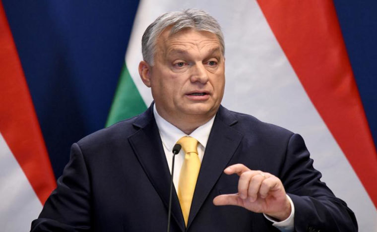 Thủ tướng Hungary Viktor Orban tại Budapest hồi th&aacute;ng 1/2020. Ảnh:&nbsp;Reuters