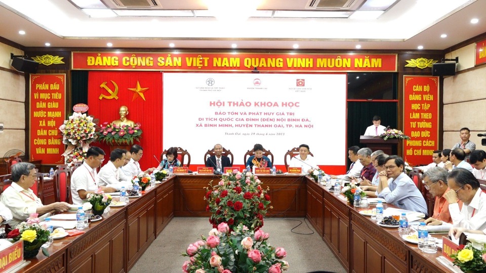 Quang cảnh hội thảo.