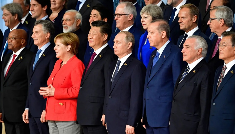 Chủ tịch Trung Quốc Tập Cận B&igrave;nh tham gia Hội nghị thượng đỉnh G20 hồi năm 2017. Ảnh: AFP