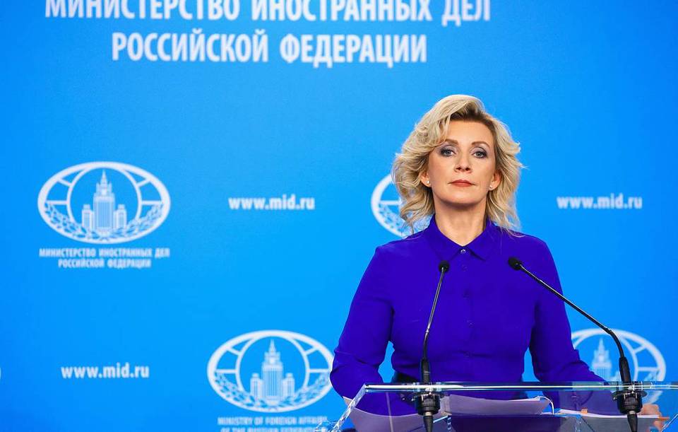 Người ph&aacute;t ng&ocirc;n Bộ Ngoại giao Nga Maria Zakharova. Ảnh: Tass