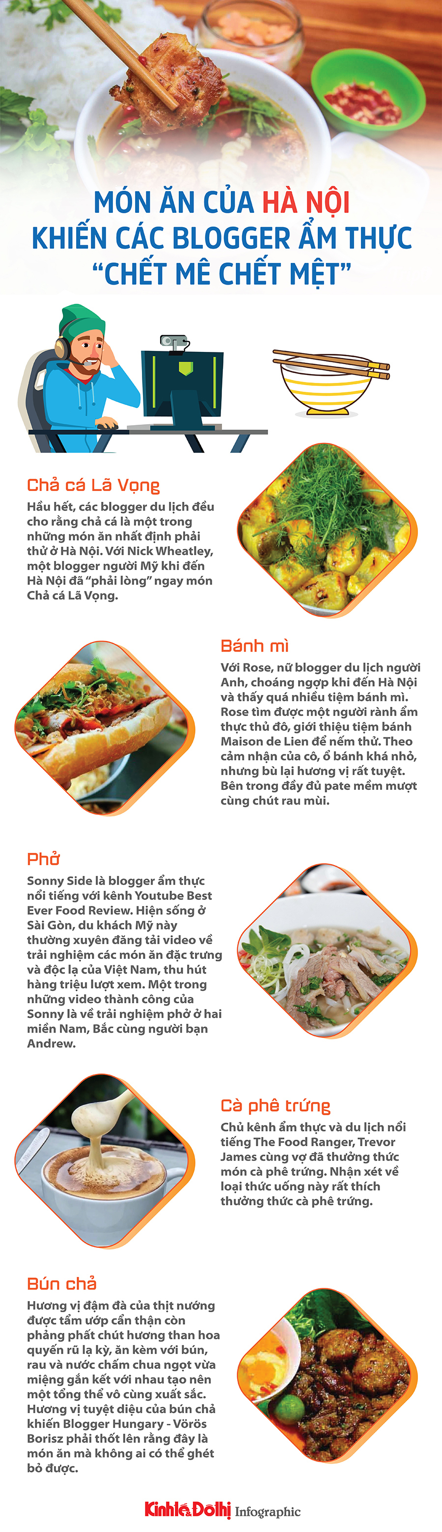 Top 5 món ăn của Hà Nội khiến các blogger ẩm thực “chết mê chết mệt” - Ảnh 1