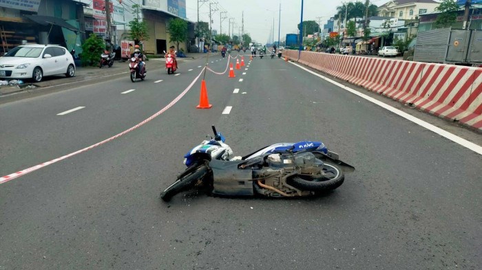 Tai nạn giao thông ngày 2/7/2023: Thanh niên tử vong sau va chạm xe biển xanh - Ảnh 3