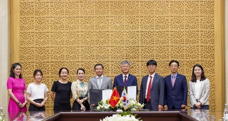 Vingroup và K-Sure ký MoU thúc đẩy hợp tác phát triển kinh tế - Ảnh 1