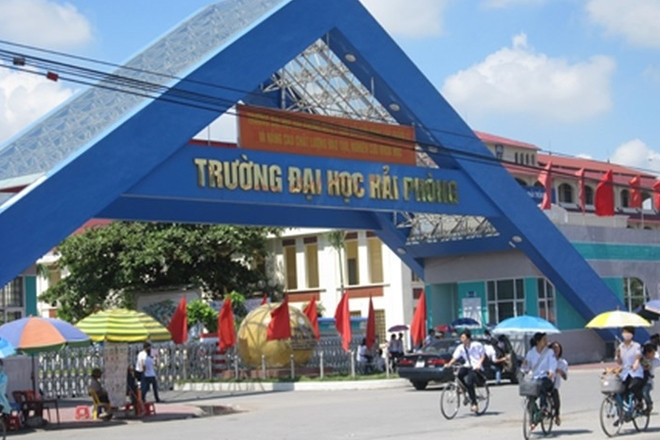 Trường ĐH Hải Ph&ograve;ng. Ảnh CTV