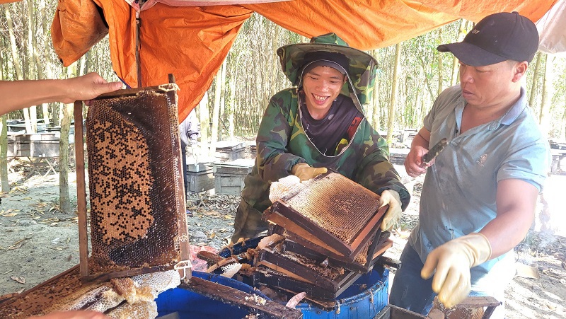 Sau khi cắt gọt phần s&aacute;p dư thừa...