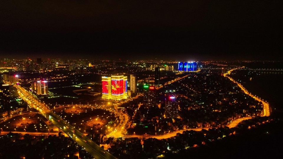 Hà Nội-Seoul rực sáng trong tối kỷ niệm 30 năm quan hệ ngoại giao Việt-Hàn  - Ảnh 2
