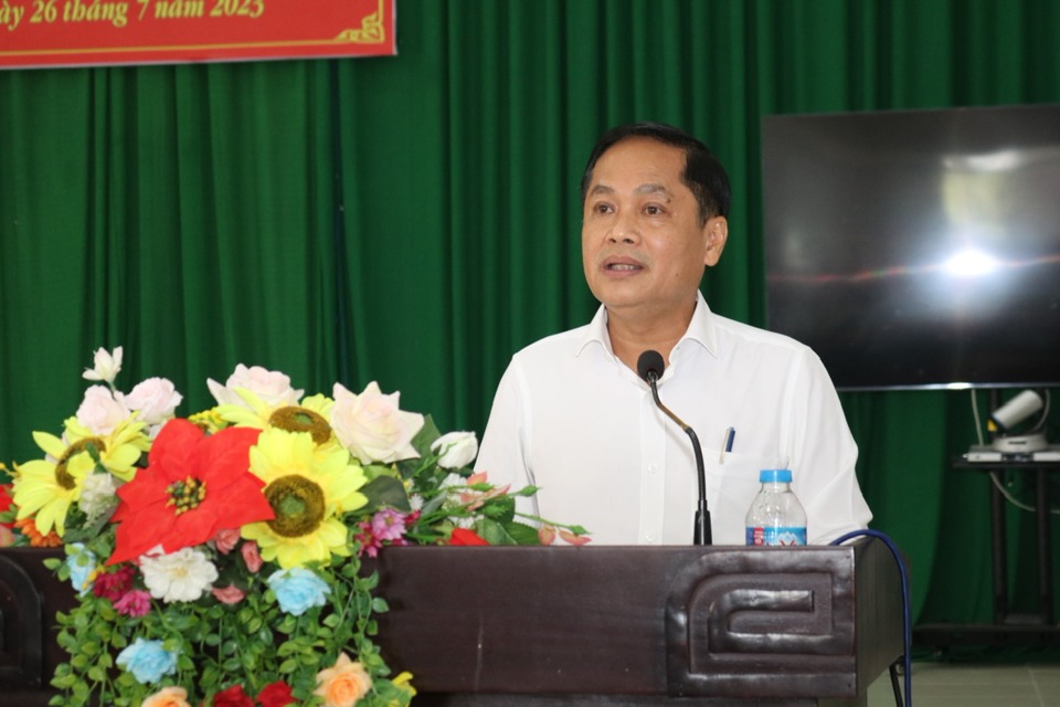 &Ocirc;ng Nguyễn Văn Hồng &ndash; Ph&oacute; Chủ tịch UBND TP Cần Thơ ph&aacute;t biểu tại buổi họp mặt.