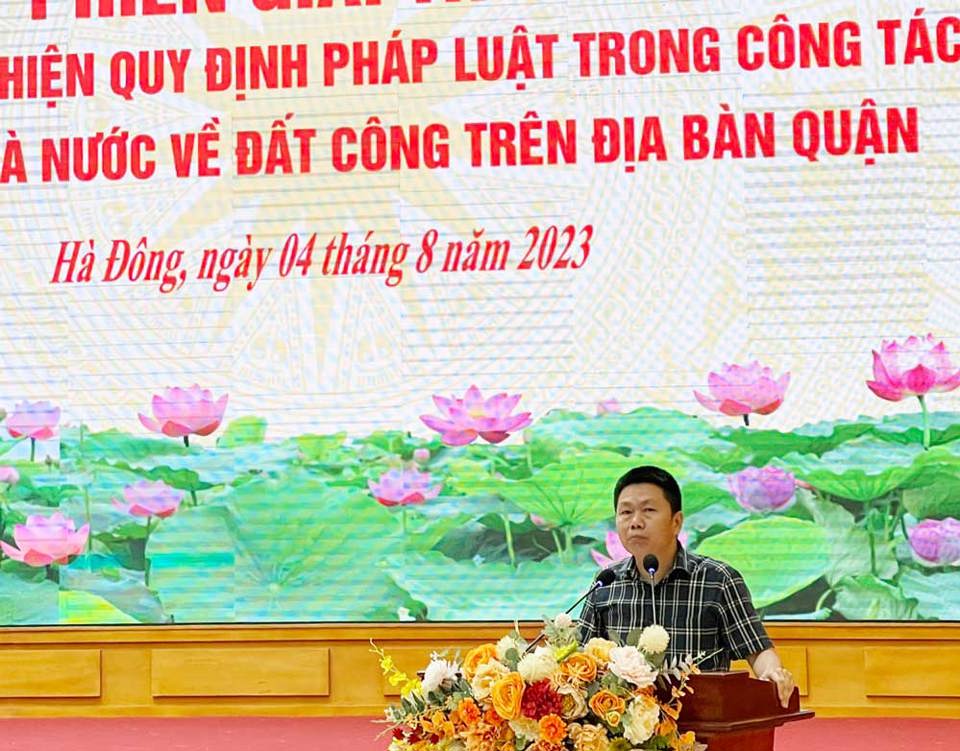 Giải trình việc thực hiện quy định pháp luật về quản lý đất công - Ảnh 2