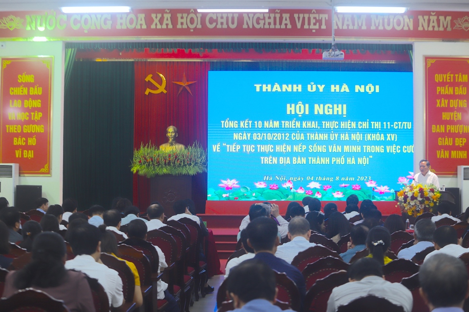 Quang ảnh Hội nghị. Ảnh: Lại Tấn.