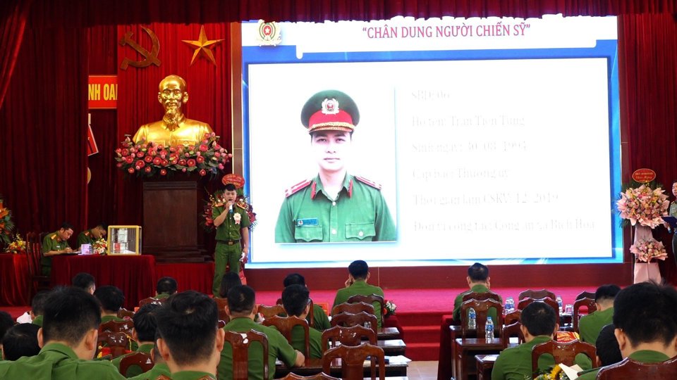 Công an huyện Thanh Oai kiểm tra chất lượng 60 cảnh sát khu vực năm 2023 - Ảnh 2