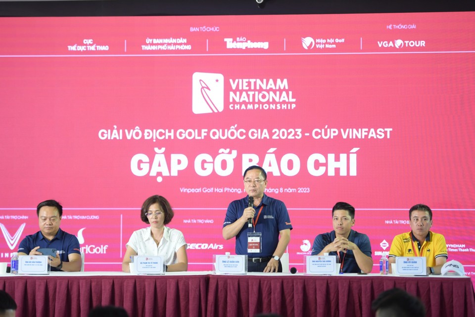 Giải V&ocirc; địch Golf Quốc gia 2023 c&oacute; tiền thưởng gần 1,2 tỷ đồng.