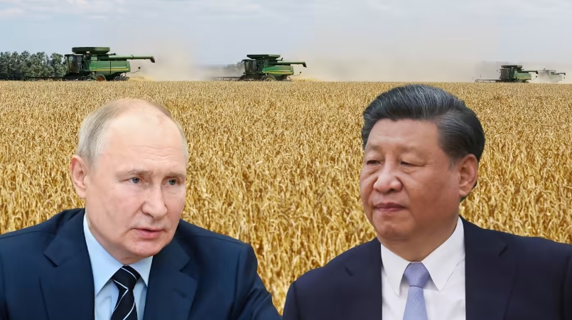 Mặc d&ugrave; Trung Quốc bị ảnh hưởng từ sự sụp đổ của thỏa thuận ngũ cốc ở Biển Đen, Chủ tịch Tập Cận B&igrave;nh dường như quyết t&acirc;m ủng hộ Tổng thống Nga Vladimir Putin. Ảnh: Reuters/AP