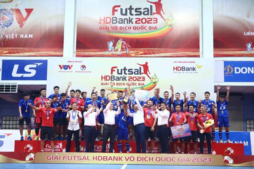Giải Futsal HDBank 2023 khép lại thành công rực rỡ - Ảnh 1