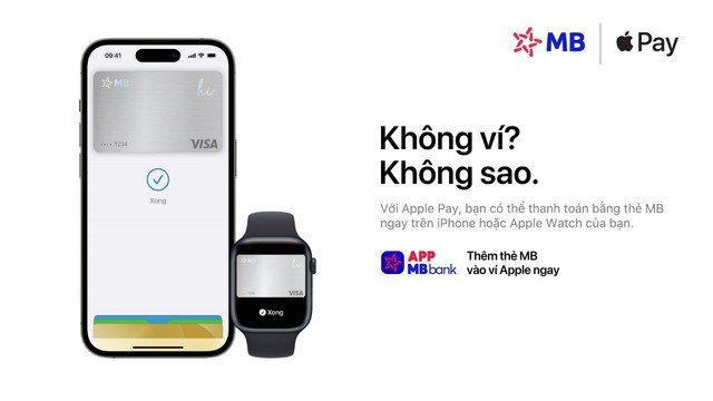 Hiện c&oacute; 6 NHTM triển khai phương thức thanh to&aacute;n Apple Pay cho d&ograve;ng thẻ t&iacute;n dụng, thẻ ghi nợ quốc tế...