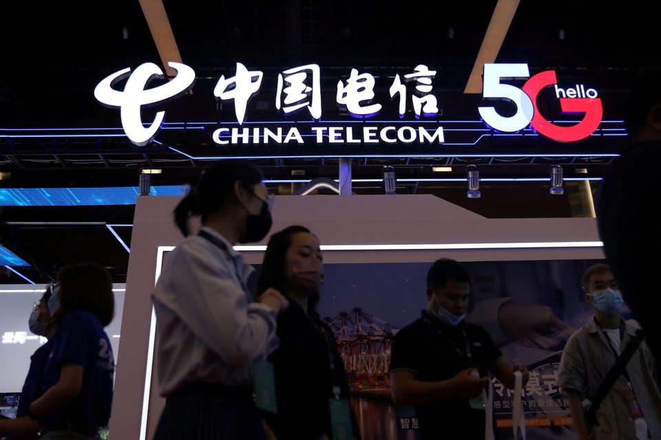China Telecom l&agrave; những người khởi xướng quan trọng trong việc th&uacute;c đẩy triển khai v&agrave; &aacute;p dụng dịch vụ 5G của Trung quốc. Ảnh&nbsp;China Telecom.