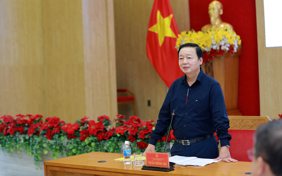 Phó Thủ tướng Trần Hồng Hà kiểm tra dự án cao tốc Bắc-Nam phía đông - Ảnh 1