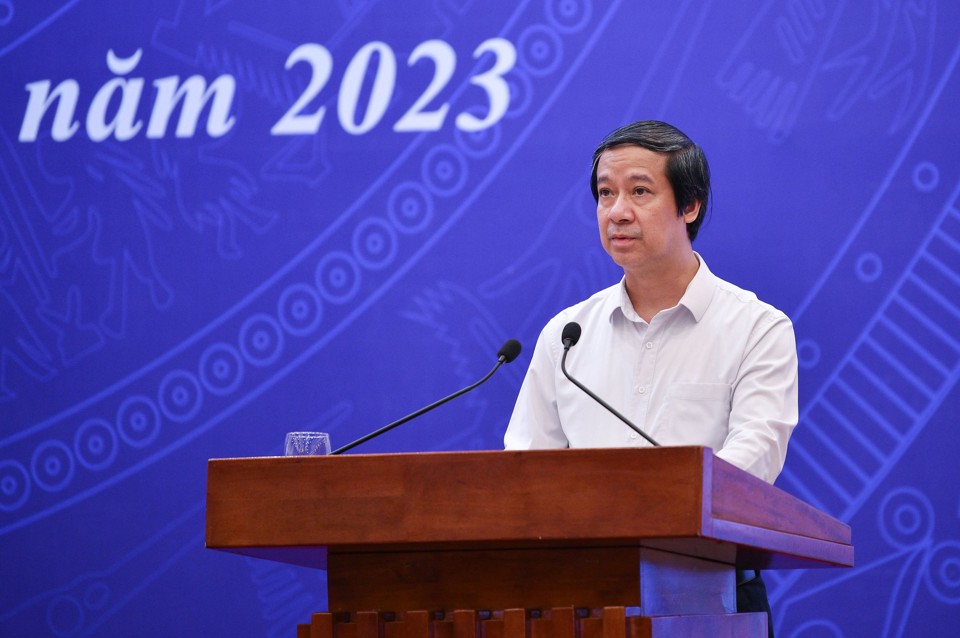 Thủ tướng Phạm Minh Chính dự hội nghị triển khai năm học mới 2023-2024 - Ảnh 3