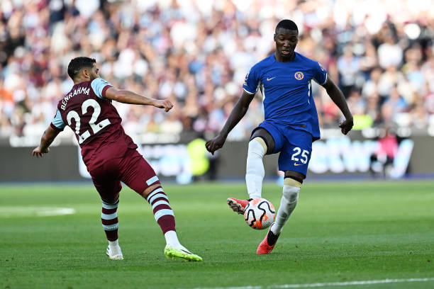 T&acirc;n binh&nbsp;Moises Caicedo gi&aacute; 115 triệu bảng của Chelsea ra mắt đầy thất vọng. Ảnh: Getty.